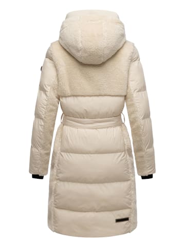 Navahoo Wintermantel Funkelteddy 14 in Cream