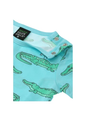 Villervalla T-shirts Tiere in blau