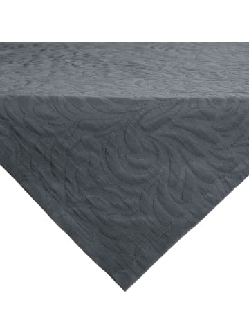 Erwin Müller Jacquard, Baumwollmischung Mitteldecke Cadiz in anthrazit