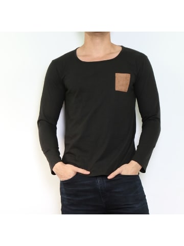 HopenLife Longsleeve KANDAR in Schwarz