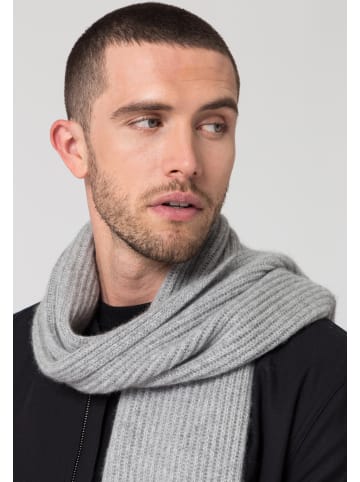 Style Republic Gerippter Kaschmirschal in light grey melange