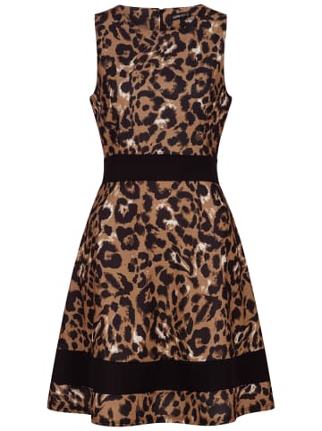 Cloud5ive Kleider in brown leo