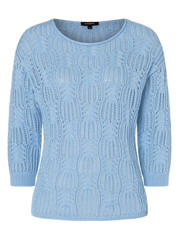 More & More Lochstrickpullover in fresh skyblue