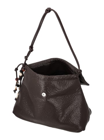 faina Women Shoulder Bag in Dark Brown