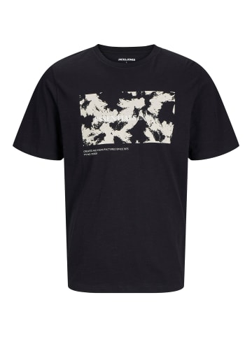 JACK & JONES Junior T-Shirt JJJEFF MONOCHROME SHAPE TEE S/S in black