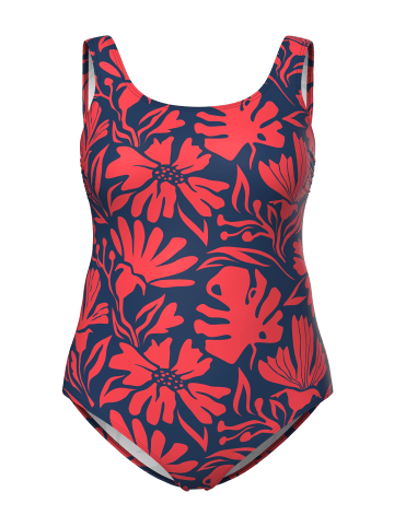 Ulla Popken Badeanzug in dunkelblau