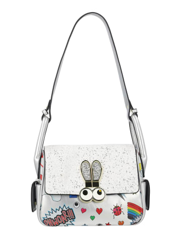 myMo Women Handbag in Silver