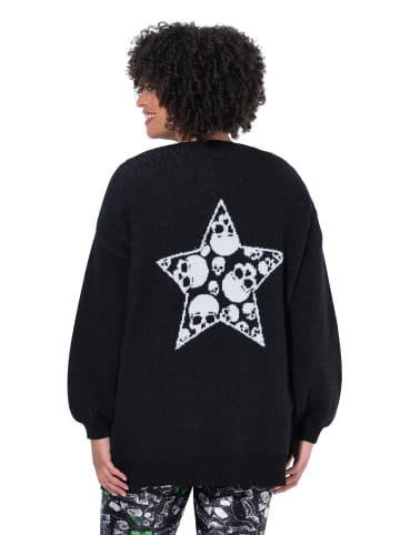 Angel of Style Strickjacke in schwarz