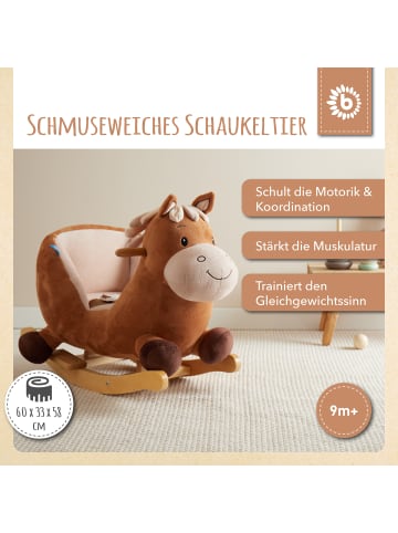 Bieco Spielwaren Schaukeltier Pferd Calimero in Braun