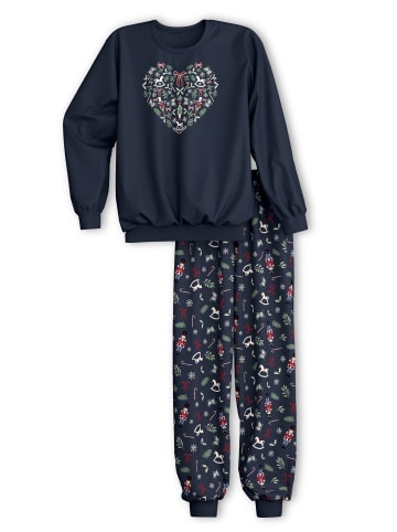 Calida Pyjama in saphir blue