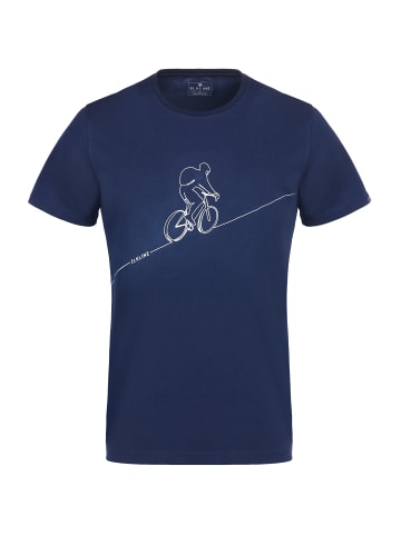 elkline T-Shirt Downhill in darkblue