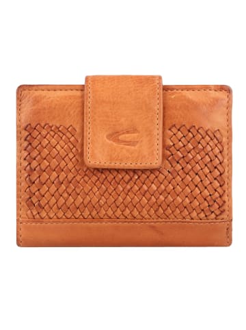 Camel Active Wave Geldbörse RFID Schutz Leder 10.5 cm in cognac