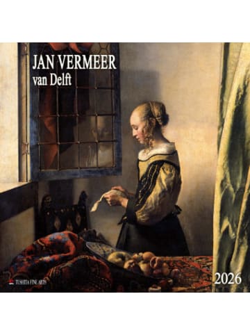 TUSHITA Kalender - Jan Vermeer van Delft 2026