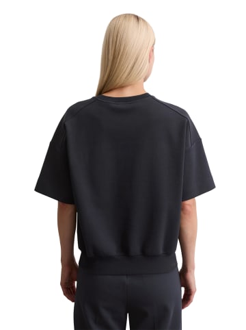 Marc O'Polo Kurzarm-Sweatshirt regular in Deep Night Blue