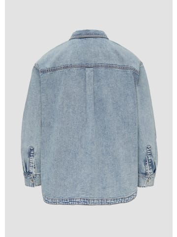 QS Bluse in 57Y2_blau