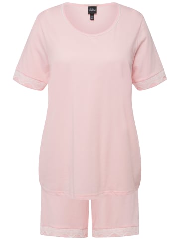 Ulla Popken Pyjama in blasses rosa