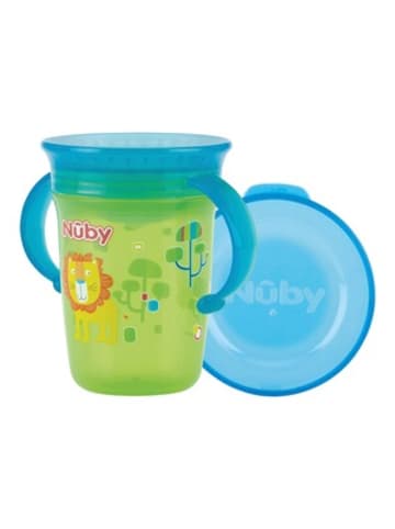 Nuby Trinklernbecher 360° Wonder Cup 240 ml in Grün