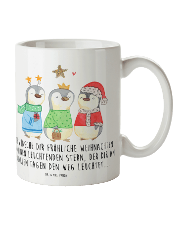 Mr. & Mrs. Panda Kinderpott Winterzeit Heilige drei Könige mit S... in Weiß