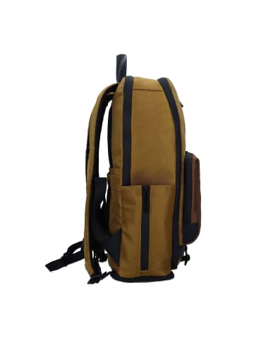 Piquadro Brief 2 Special Rucksack 45 cm Laptopfach in brown-leather