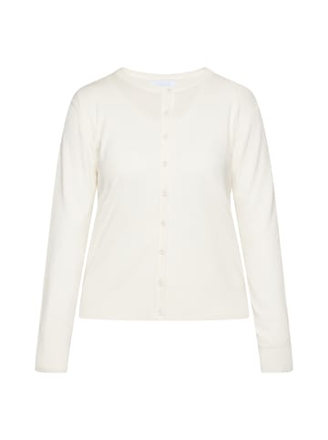 usha BLUE LABEL Damen Cardigan in Wollweiss