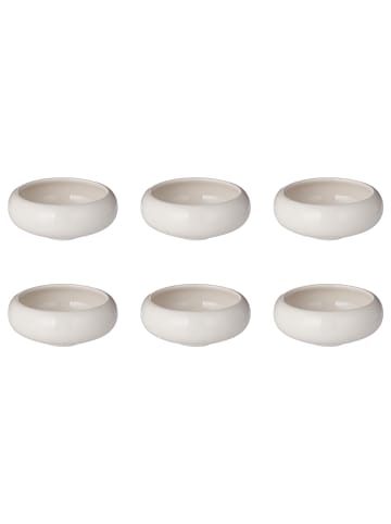 Butlers Dipschale BOOGY 6er-Set in Beige