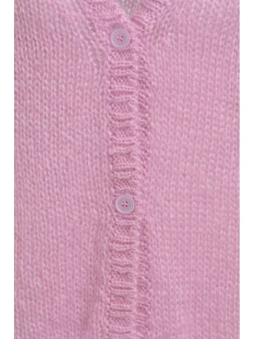 Milano Italy Oversized Raglan Cardigan 1/1 Sleeve in Rose