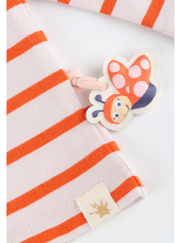 Sigikid Langarmshirt happy ladybug in Hellrosa/Rot