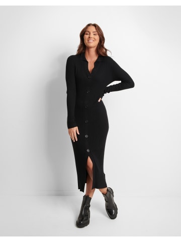 Threadbare Strickkleid Elm in Black