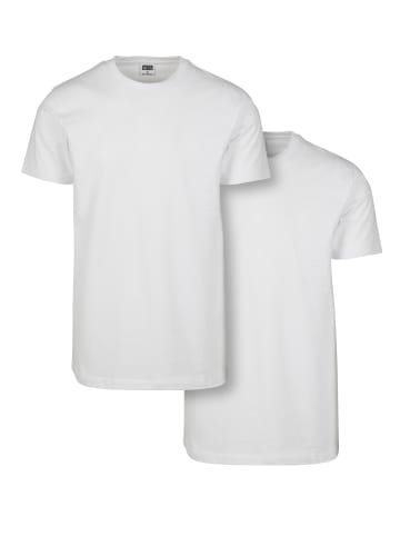 Urban Classics T-Shirt kurzarm in white/white