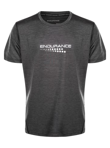 Endurance Funktionsshirt DRILL MELANGE in 1001BM Black Melange