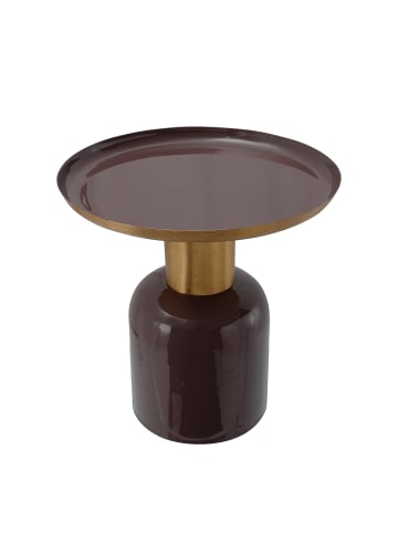 Kayoom Beistelltisch Art Deco 825 in dunkellila - gold