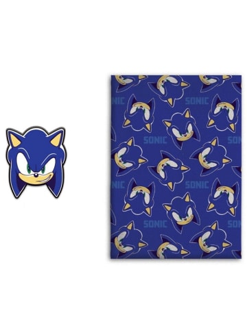 Sonic Der Igel Fleece-Decke und Dekokissen Set