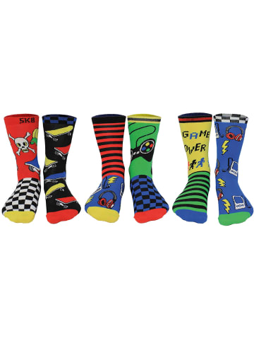 United Oddsocks Socken 3er Pack in Game Over