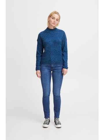 ICHI Strickpullover IHKAMARA Loose fit in True Blue