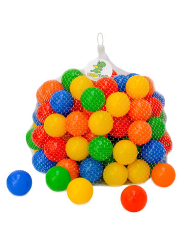 LittleTom 120x Bällebadbälle Elias 5,5 cm im 5-Farben-Mix