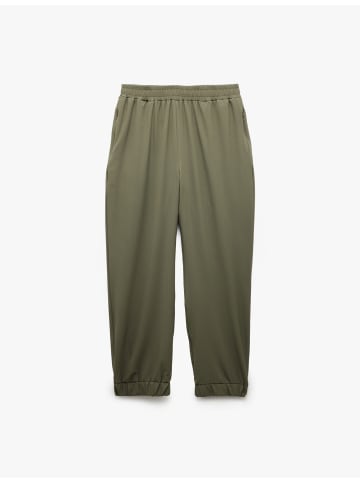 KOTON SWEAT BOTTOMS in Khaki