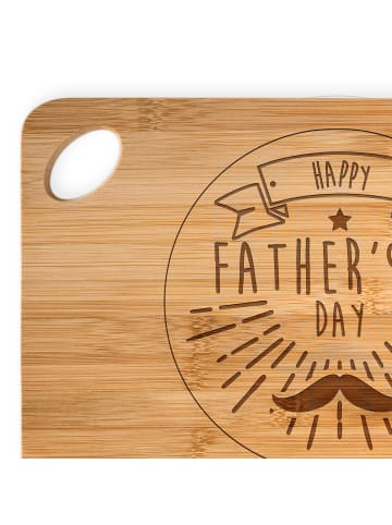 Mr. & Mrs. Panda Brett Vatertag mit Spruch in Braun