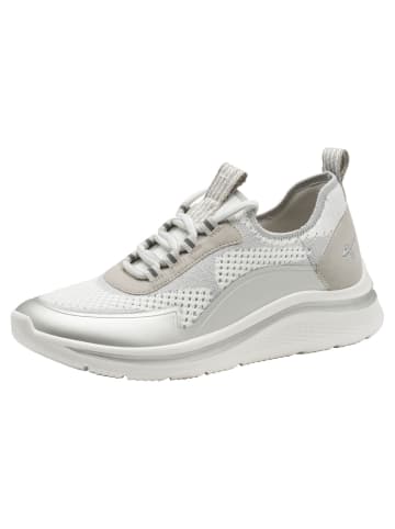 Tamaris WIDE FIT Sneaker in LT GREY/SILVER