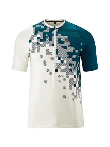 Gonso Bikeshirt-1/2-HZ Garzolet in Satinweiß