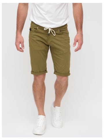 miracle of denim Five-Pocket-Shorts Thomas in Olive