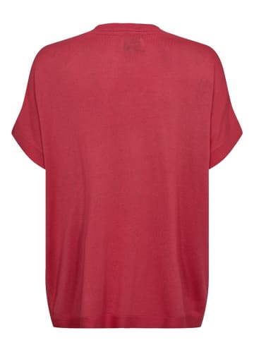 NÜMPH Rundhalspullover für Damen in rot