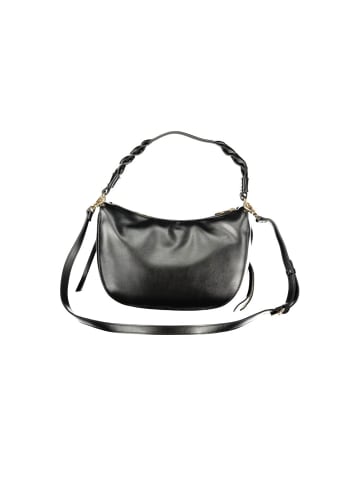 CAFèNOIR Schwarz Damen Schultertasche aus Polyurethan