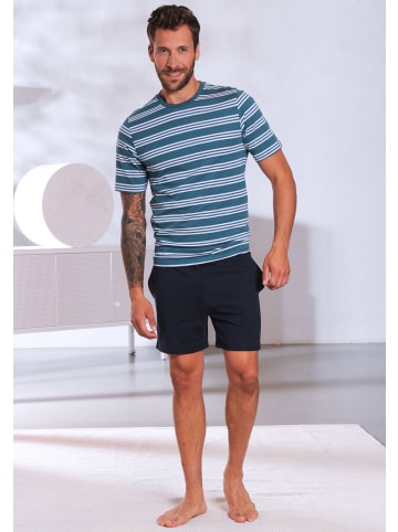 AUTHENTIC LE JOGGER Pyjama in navy / petrol