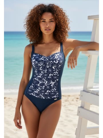 Sunseeker Badeanzug in marine-bedruckt