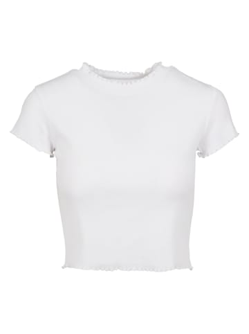 Urban Classics Cropped T-Shirts in white