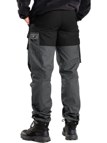 Normani Outdoor Sports Herren Wanderhose - Outdoorhose in Anthrazit/Schwarz