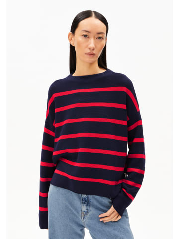 armedangels Pullover Merinaa in marine rot - 0001