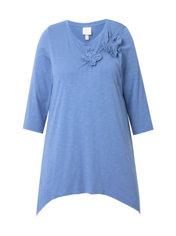 Ulla Popken Longshirt in helle kornblume