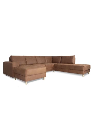 ebuy24 Usofa Nordic Cognacfarben 288 x 225 cm