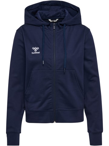 Hummel Hoodie Mit Reißverschluss Hmlgo 2.0 Zip Hoodie Woman in MARINE